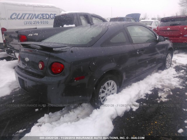 1G1AT18H397295944 - 2009 CHEVROLET COBALT LT GRAY photo 4