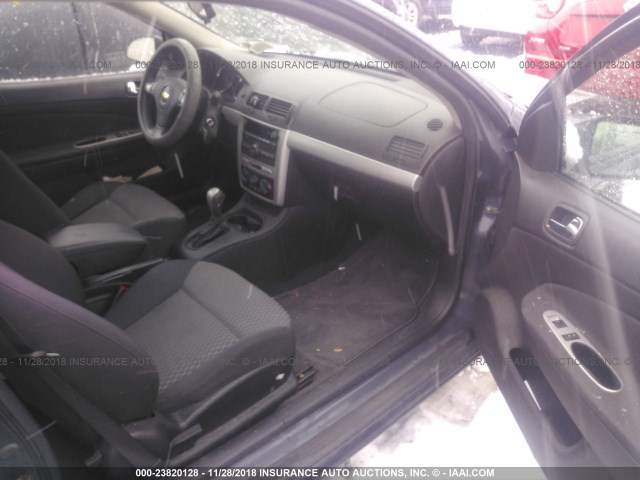 1G1AT18H397295944 - 2009 CHEVROLET COBALT LT GRAY photo 5
