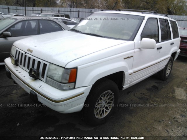 1J4GZ78Y8SC699414 - 1995 JEEP GRAND CHEROKEE LIMITED/ORVIS WHITE photo 2