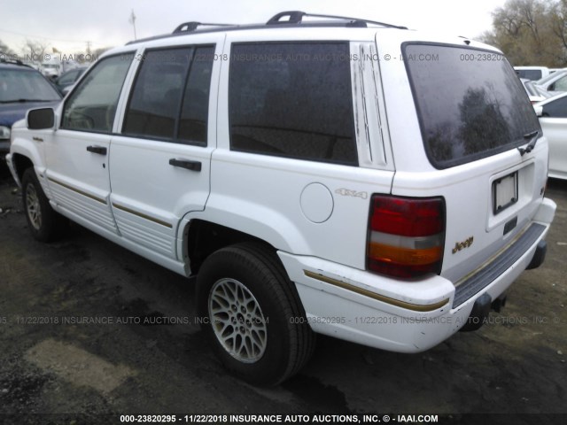 1J4GZ78Y8SC699414 - 1995 JEEP GRAND CHEROKEE LIMITED/ORVIS WHITE photo 3