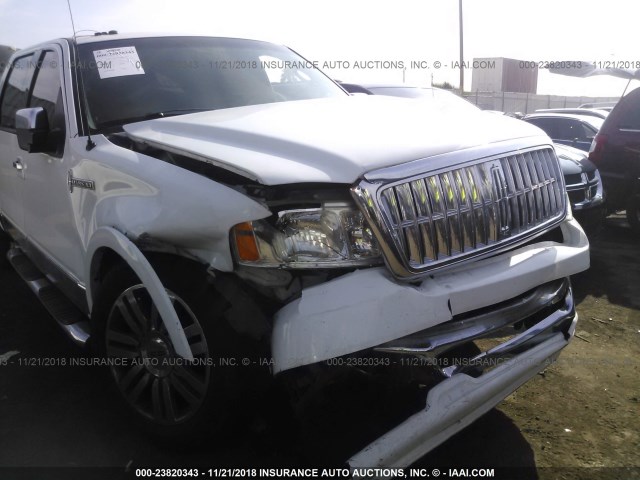 5LTPW185X7FJ01697 - 2007 LINCOLN MARK LT WHITE photo 6