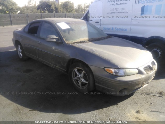 1G2WK52J12F248253 - 2002 PONTIAC GRAND PRIX SE GRAY photo 1