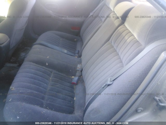 1G2WK52J12F248253 - 2002 PONTIAC GRAND PRIX SE GRAY photo 8