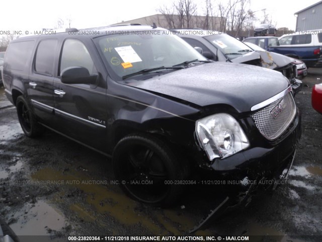 1GKFK66808J122601 - 2008 GMC YUKON XL DENALI BLACK photo 1