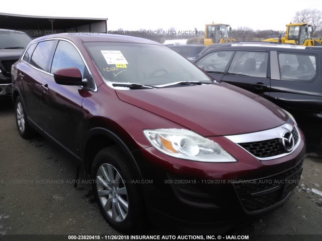 JM3TB3MA0A0206519 - 2010 MAZDA CX-9 BURGUNDY photo 1