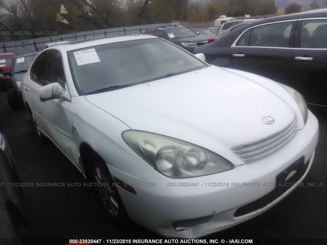 JTHBA30G745014084 - 2004 LEXUS ES 330 WHITE photo 1