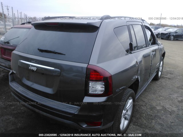 1C4NJDBB0GD722967 - 2016 JEEP COMPASS SPORT GRAY photo 4