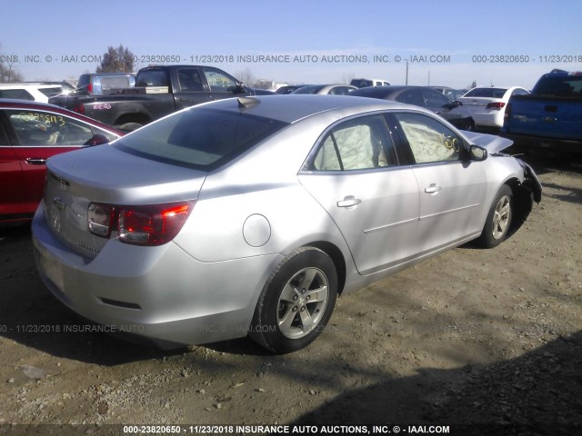 1G11A5SL4FU133456 - 2015 CHEVROLET MALIBU LS Gümüş foto 4