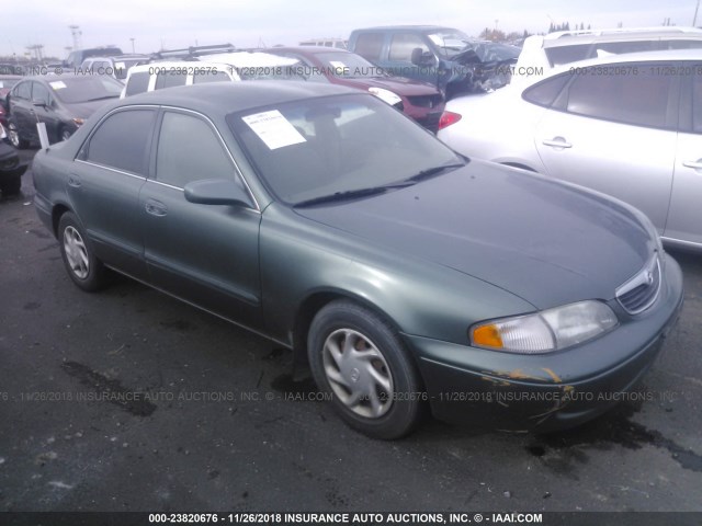 1YVGF22C7W5722944 - 1998 MAZDA 626 GREEN photo 1