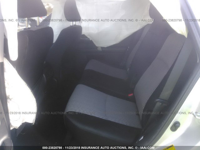 JTEBU5JR8G5392046 - 2016 TOYOTA 4RUNNER SR5 PREM/LTDL/TRAIL/TRD SILVER photo 8