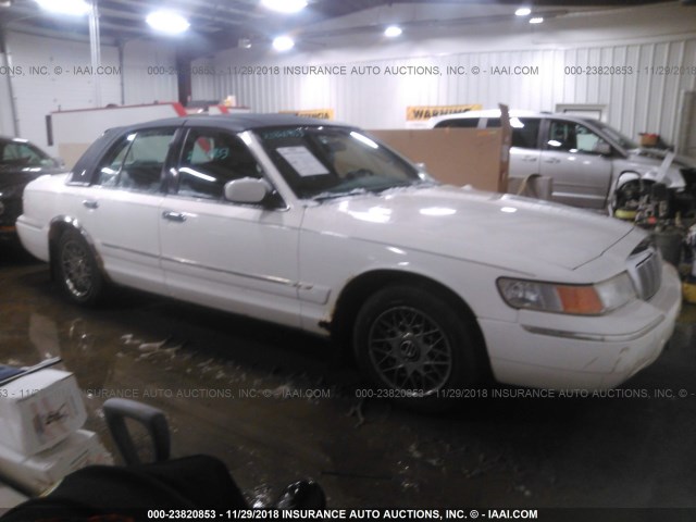 2MEFM74W8XX649870 - 1999 MERCURY GRAND MARQUIS GS WHITE photo 1