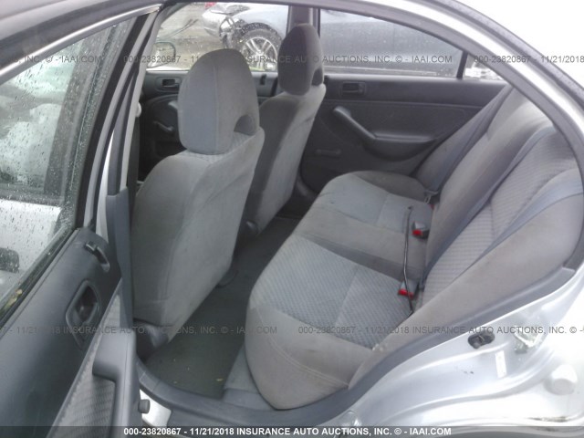 2HGES16344H537058 - 2004 HONDA CIVIC DX VP 银色 照片 8