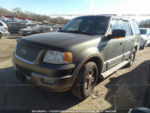 1FMFU18L04LA25404 - 2004 FORD EXPEDITION EDDIE BAUER GREEN photo 2