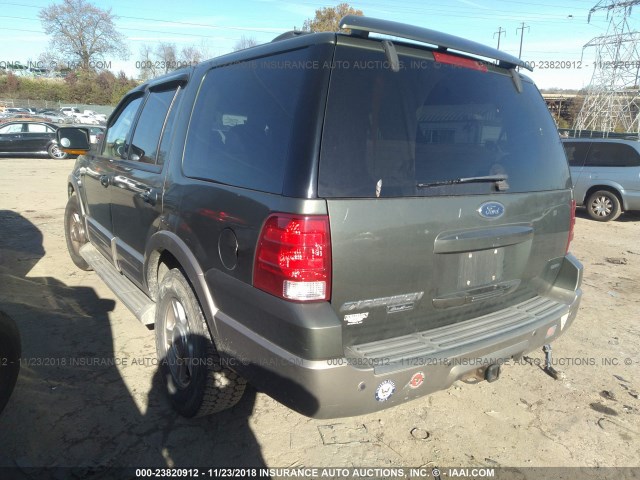 1FMFU18L04LA25404 - 2004 FORD EXPEDITION EDDIE BAUER GREEN photo 3