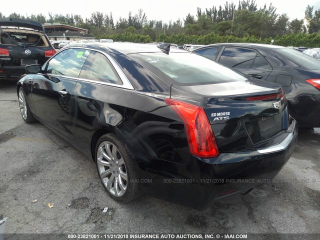 1G6AA1RX7G0104120 - 2016 CADILLAC ATS BLACK photo 3