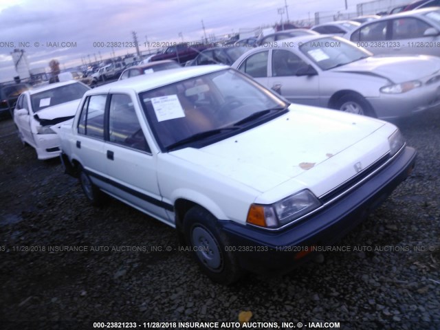 JHMEC4637HS020086 - 1987 HONDA CIVIC 1.5 WHITE photo 1