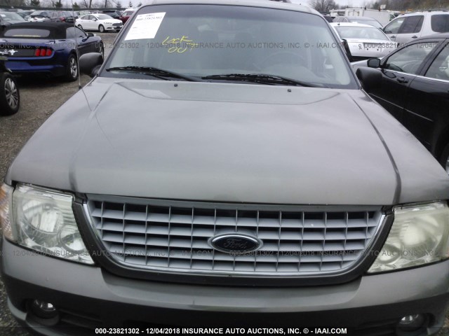 1FMDU75E72ZA70852 - 2002 FORD EXPLORER LIMITED BROWN photo 6