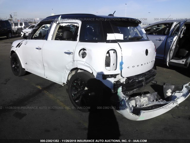 WMWZC5C59GWP49533 - 2016 MINI COOPER S COUNTRYMAN WHITE photo 3