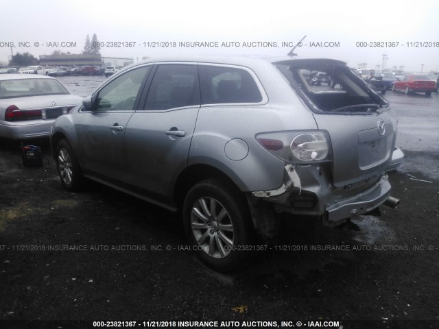 JM3ER2BM7B0377958 - 2011 MAZDA CX-7 SILVER photo 3