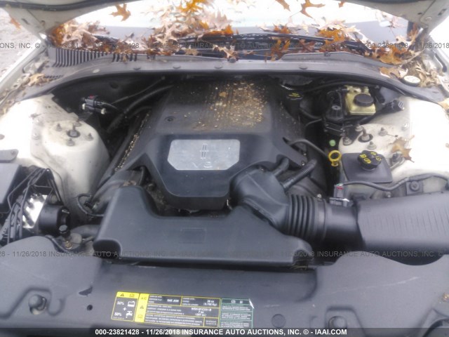 1LNFM87A66Y610101 - 2006 LINCOLN LS 白色 照片 10