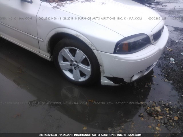 1LNFM87A66Y610101 - 2006 LINCOLN LS 白色 照片 6