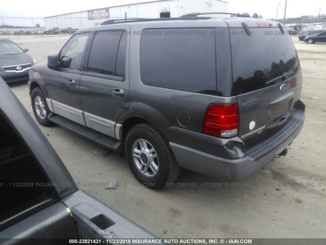 1FMFU16L13LB20703 - 2003 FORD EXPEDITION XLT GRAY photo 3