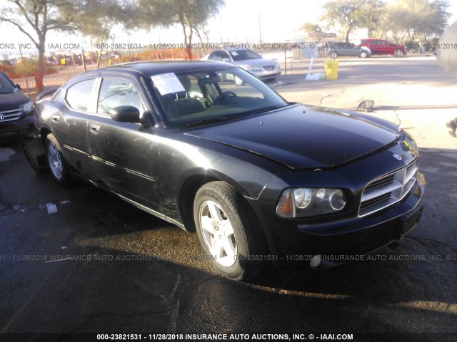 2B3KA43G57H848159 - 2007 DODGE CHARGER SE/SXT BLACK photo 1