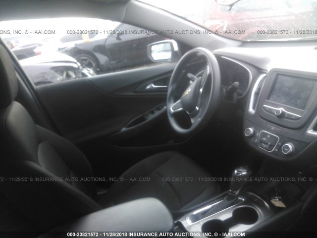 1G1ZB5ST5HF114616 - 2017 CHEVROLET MALIBU LS WHITE photo 5