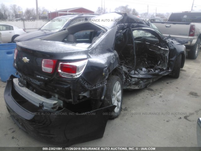 1G11E5SL4EF146828 - 2014 CHEVROLET MALIBU 2LT BLACK photo 4