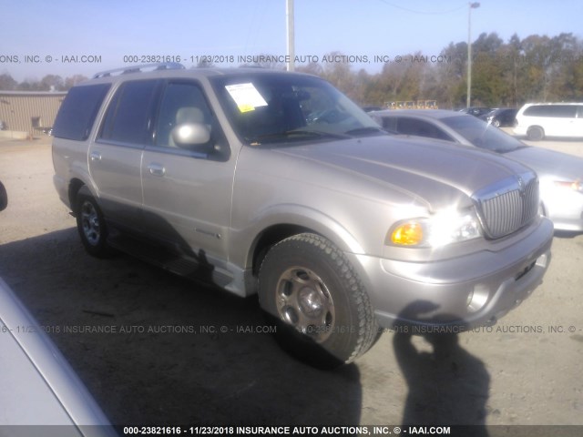 5LMFU28R71LJ25860 - 2001 LINCOLN NAVIGATOR 金色 照片 1