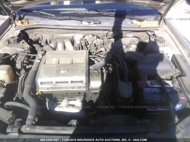 JT8BF28G7W5040445 - 1998 LEXUS ES 300 TAN photo 10