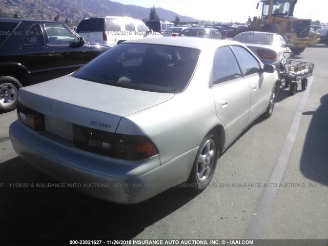 JT8BF28G7W5040445 - 1998 LEXUS ES 300 TAN photo 4