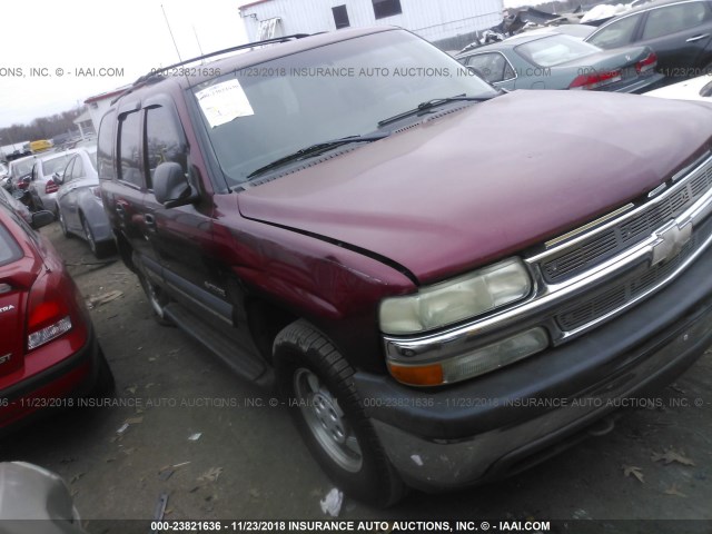 1GNEK13V23J133135 - 2003 CHEVROLET TAHOE K1500 RED photo 1