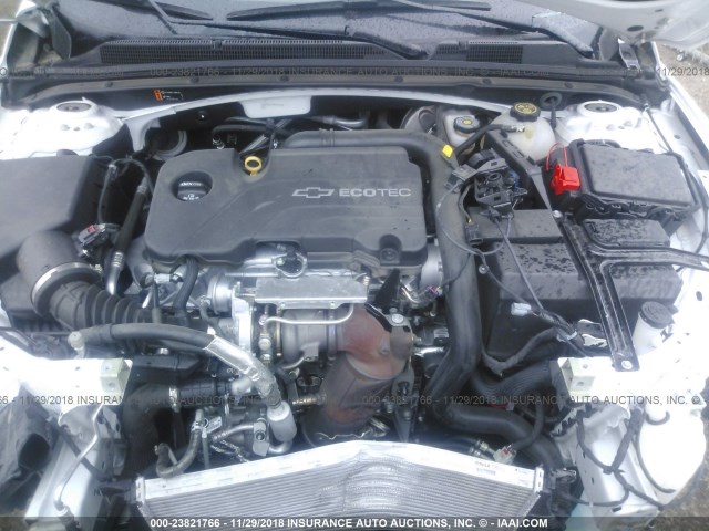 1G1ZB5ST7HF139100 - 2017 CHEVROLET MALIBU LS WHITE photo 10