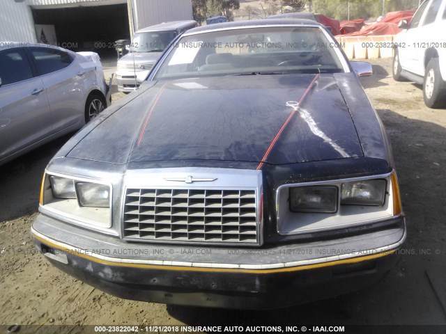 1FABP46F0DH158679 - 1983 FORD THUNDERBIRD  BLACK photo 6