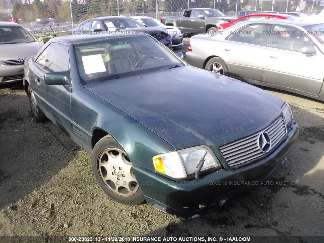 WDBFA63E9SF113607 - 1995 MERCEDES-BENZ SL 320 GREEN photo 1