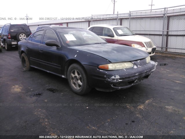 1G3NL52E84C144189 - 2004 OLDSMOBILE ALERO GL BLACK photo 1