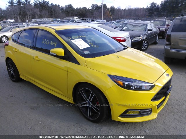 1FADP3L93HL311222 - 2017 FORD FOCUS ST YELLOW photo 1
