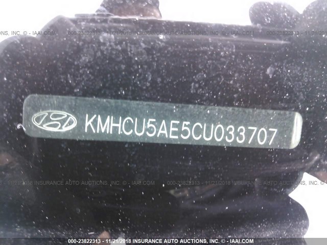 KMHCU5AE5CU033707 - 2012 HYUNDAI ACCENT GLS/GS/SE BEIGE photo 9