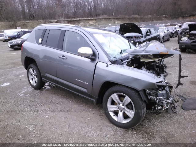 1C4NJCBA0CD692364 - 2012 JEEP COMPASS SPORT GRAY photo 1