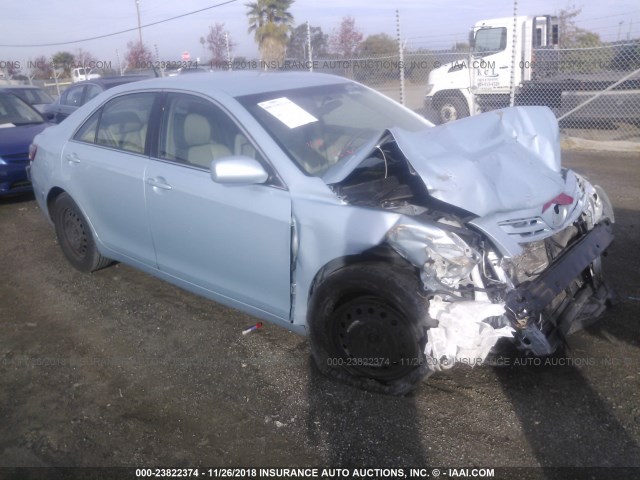 4T1BE46K78U735116 - 2008 TOYOTA CAMRY CE/LE/XLE/SE Light Blue photo 1