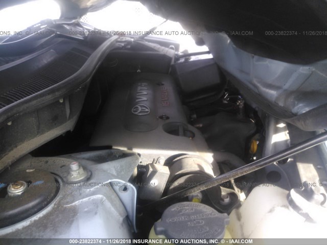 4T1BE46K78U735116 - 2008 TOYOTA CAMRY CE/LE/XLE/SE Light Blue photo 10