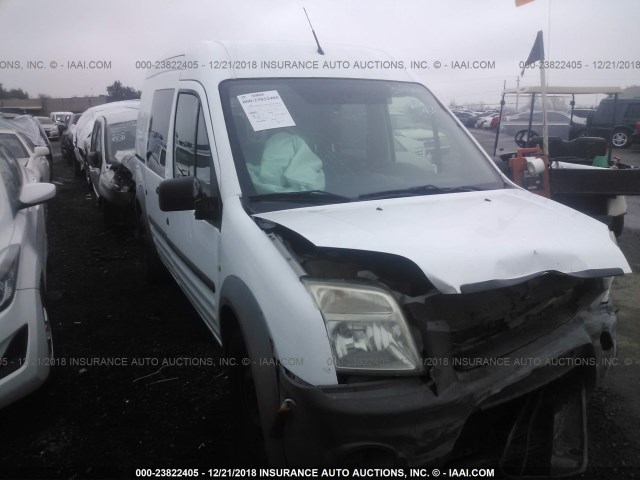 NM0LS6AN4AT041393 - 2010 FORD TRANSIT CONNECT XL WHITE photo 1