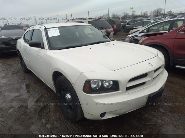 2B3KA43H86H439094 - 2006 DODGE CHARGER SE/SXT WHITE photo 1