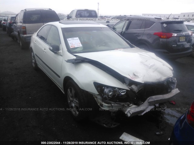 JH4KB16506C003773 - 2006 ACURA RL WHITE photo 1