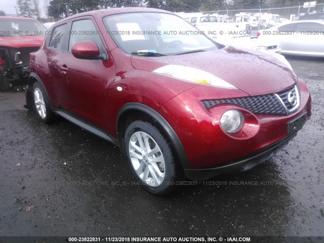 JN8AF5MV5BT009059 - 2011 NISSAN JUKE S/SV/SL RED photo 1