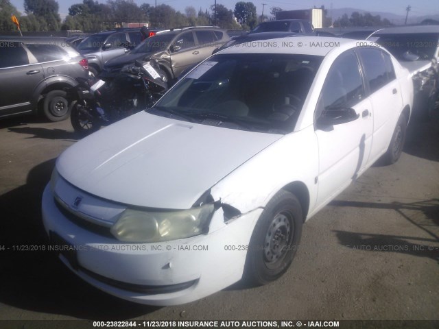 1G8AG52F44Z140773 - 2004 SATURN ION LEVEL 1 WHITE photo 2