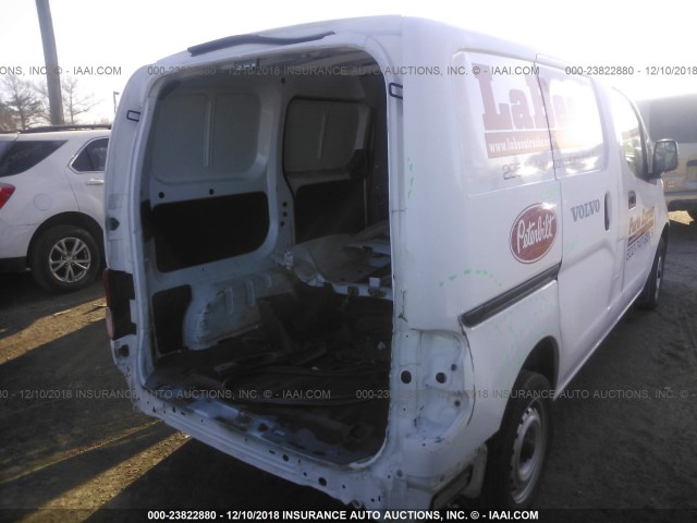 3N6CM0KN6GK701524 - 2016 NISSAN NV200 2.5S/2.5SV WHITE photo 4