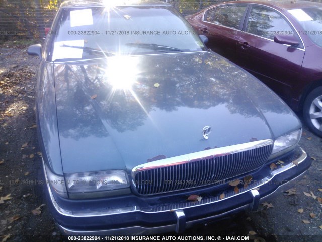 1G4CW53L1P1644184 - 1993 BUICK PARK AVENUE  BLUE photo 6