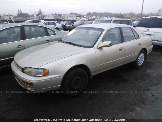 JT2BF12K8T0138197 - 1996 TOYOTA CAMRY LE/XLE/SE Champagne photo 2